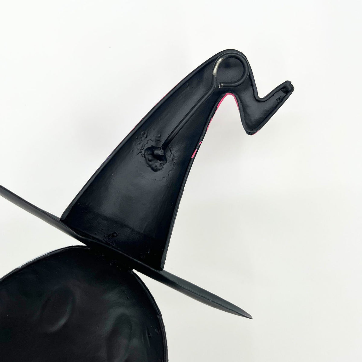 Curly Metal Ghost Stake w/ Hat 24" | FH
