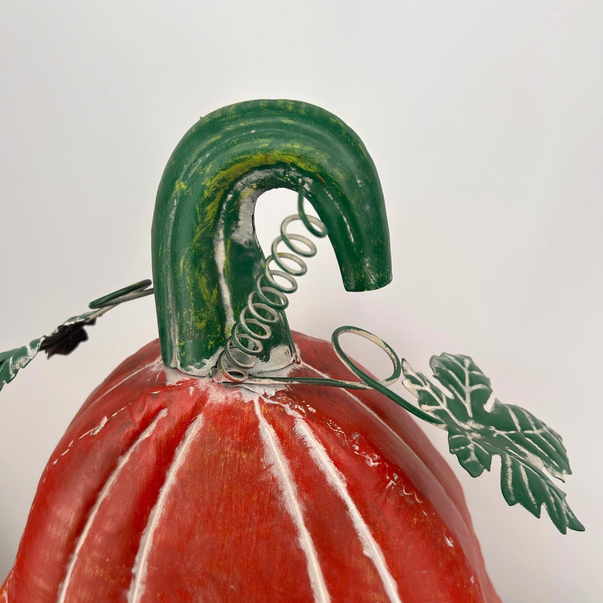 Metal Pumpkins Rustic Orange (set of 3) - 19.25", 21.25", 27"| FH