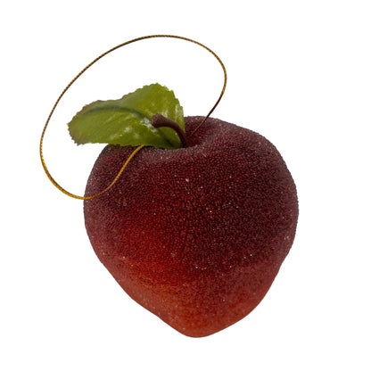 Sugar Coated Christmas Apple 3.75" | YS