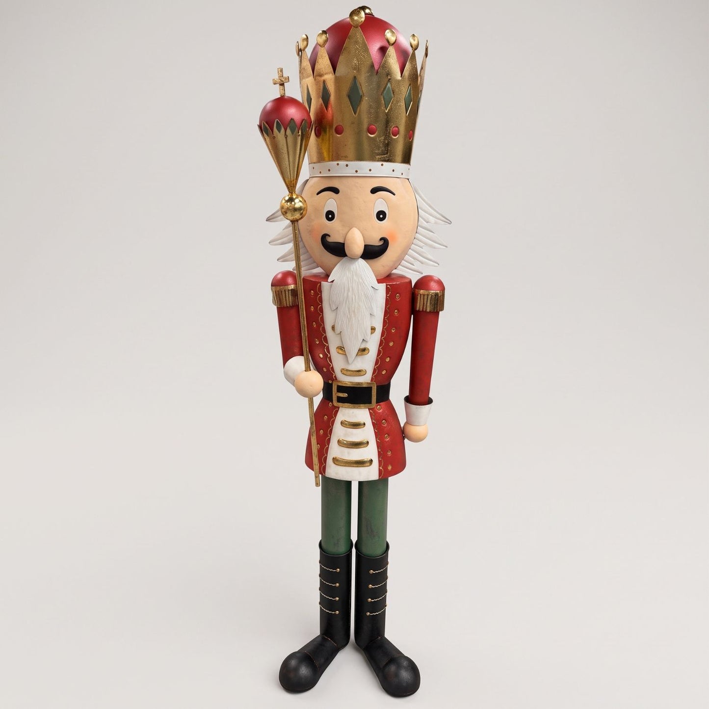Metal Regal Renaissance Nutcracker 67" | FH