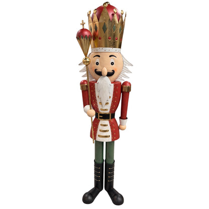 Metal Regal Renaissance Nutcracker 67" | FH