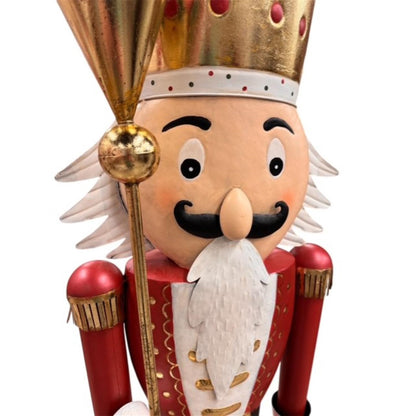 Metal Regal Renaissance Nutcracker 67" | FH