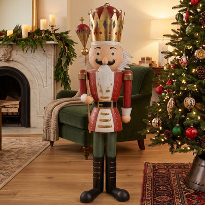 Metal Regal Renaissance Nutcracker 66.5" | FH
