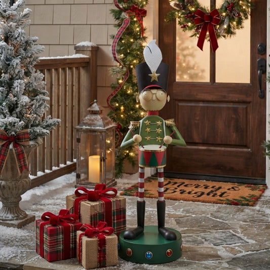 Metal Marching Band Christmas Child 43" | FH
