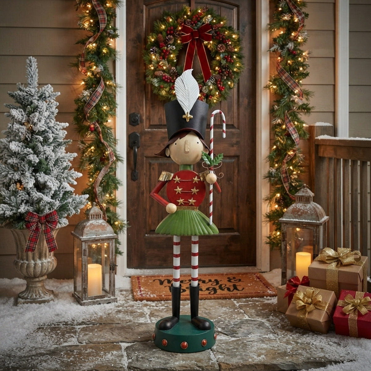 Metal Marching Band Christmas Child 41.25" | FH
