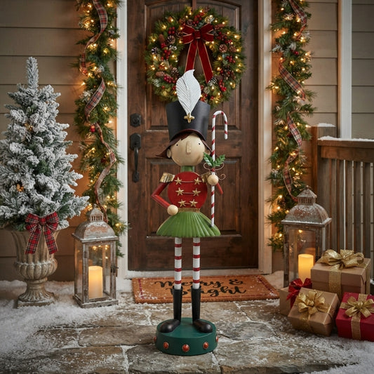 Metal Marching Band Christmas Child 41.25" | FH