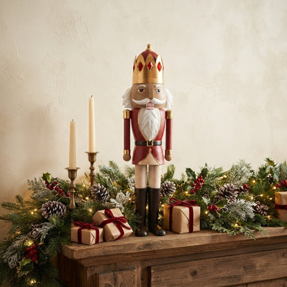Table Top Metal Nutcracker 18.5" | FH