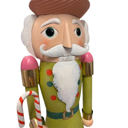 Pastel Candy Confection Metal Nutcracker 65" | FH