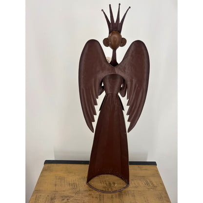 Serene Metal Angel w/ Heart 30.75" | FH