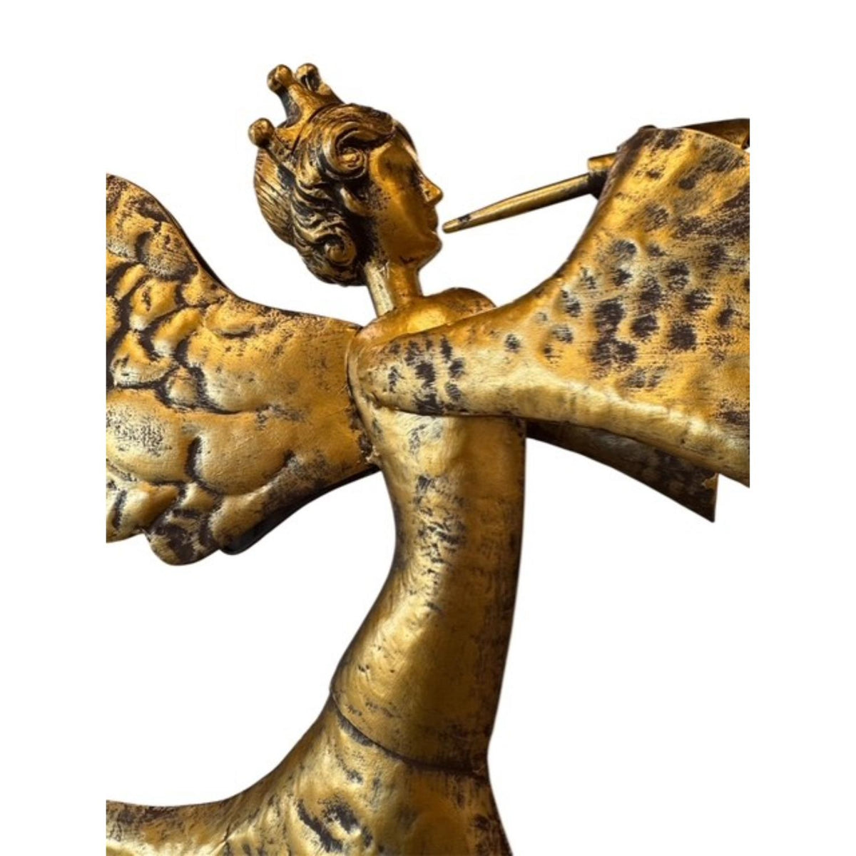 Gloria Metal Angel on Stand 31.25" | FH