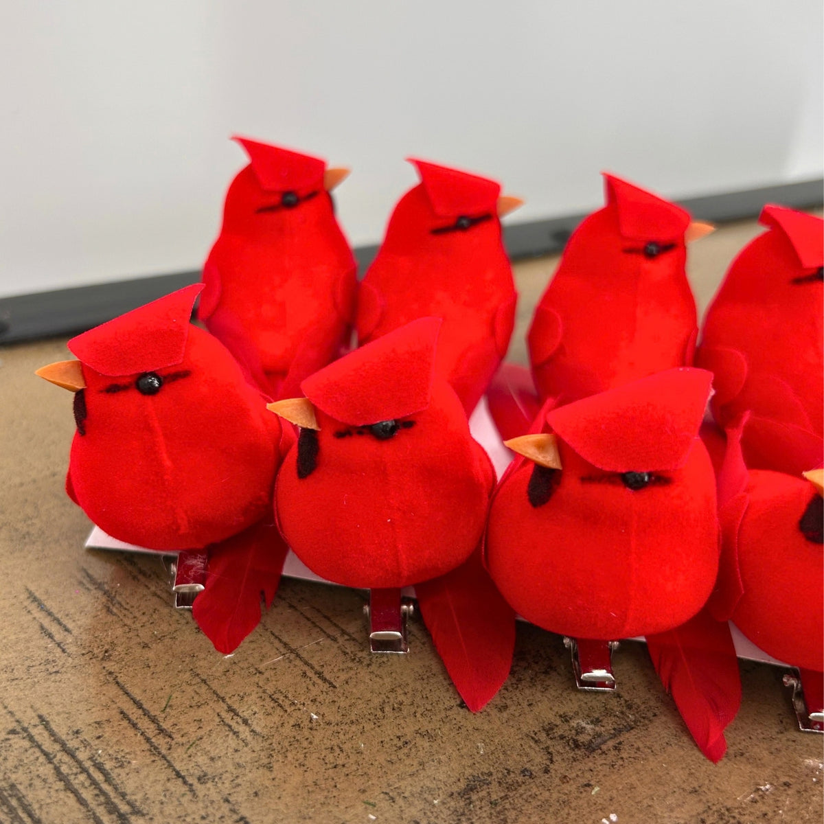 Cardinal with Clip - 4" (box of 12) | QP