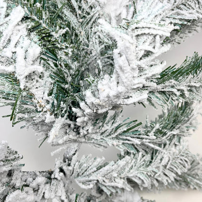 24" Flocked Balsam Christmas Spray 30T | HT