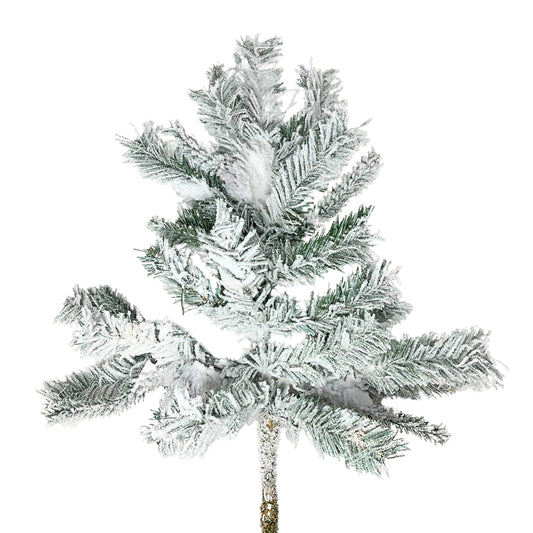 24" Flocked Balsam Christmas Spray 30T | HT