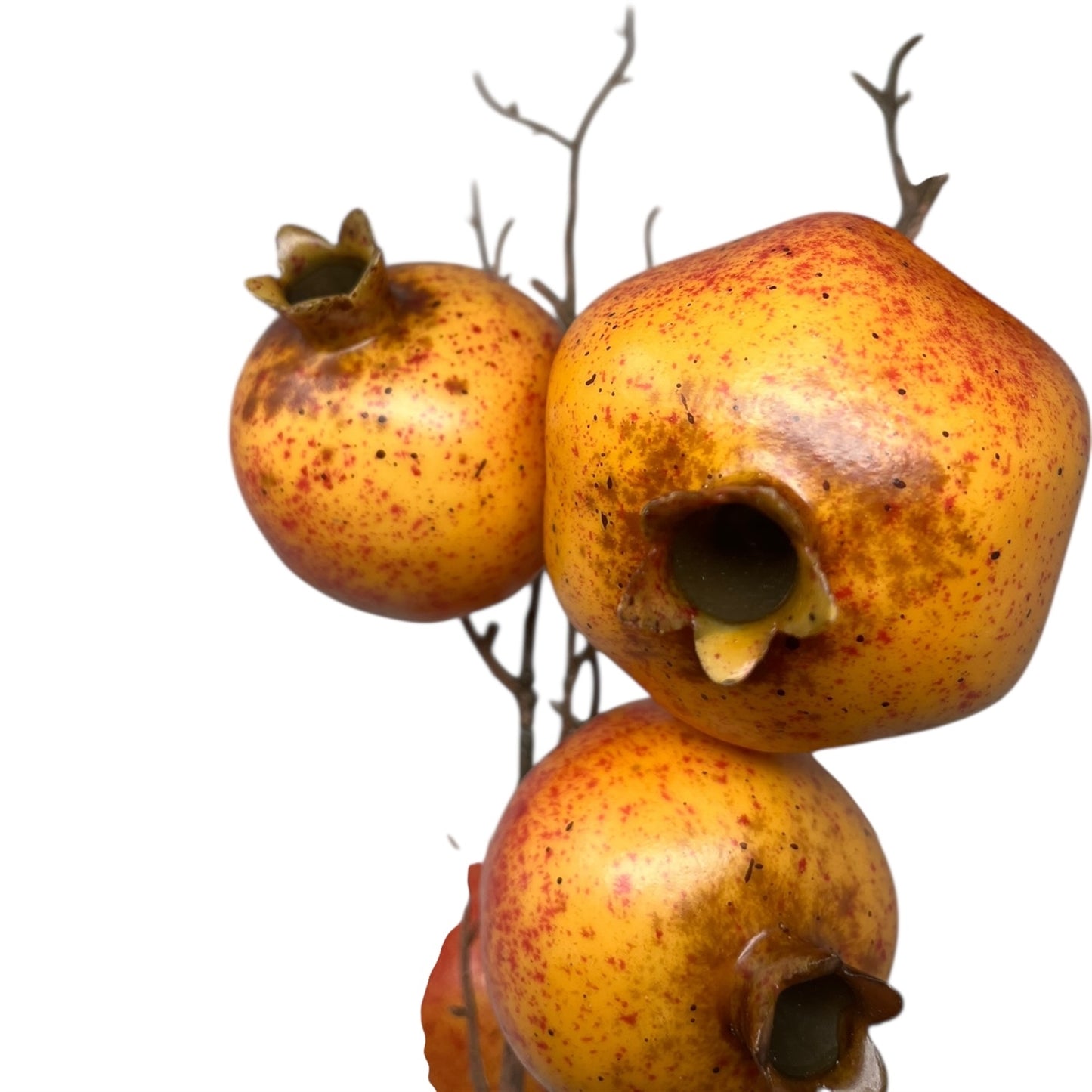 Faux Botanical Pomegranate Stem | YS