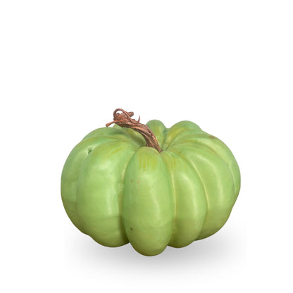 French Country Pumpkin 5.25" x 4.5" - Green | KS