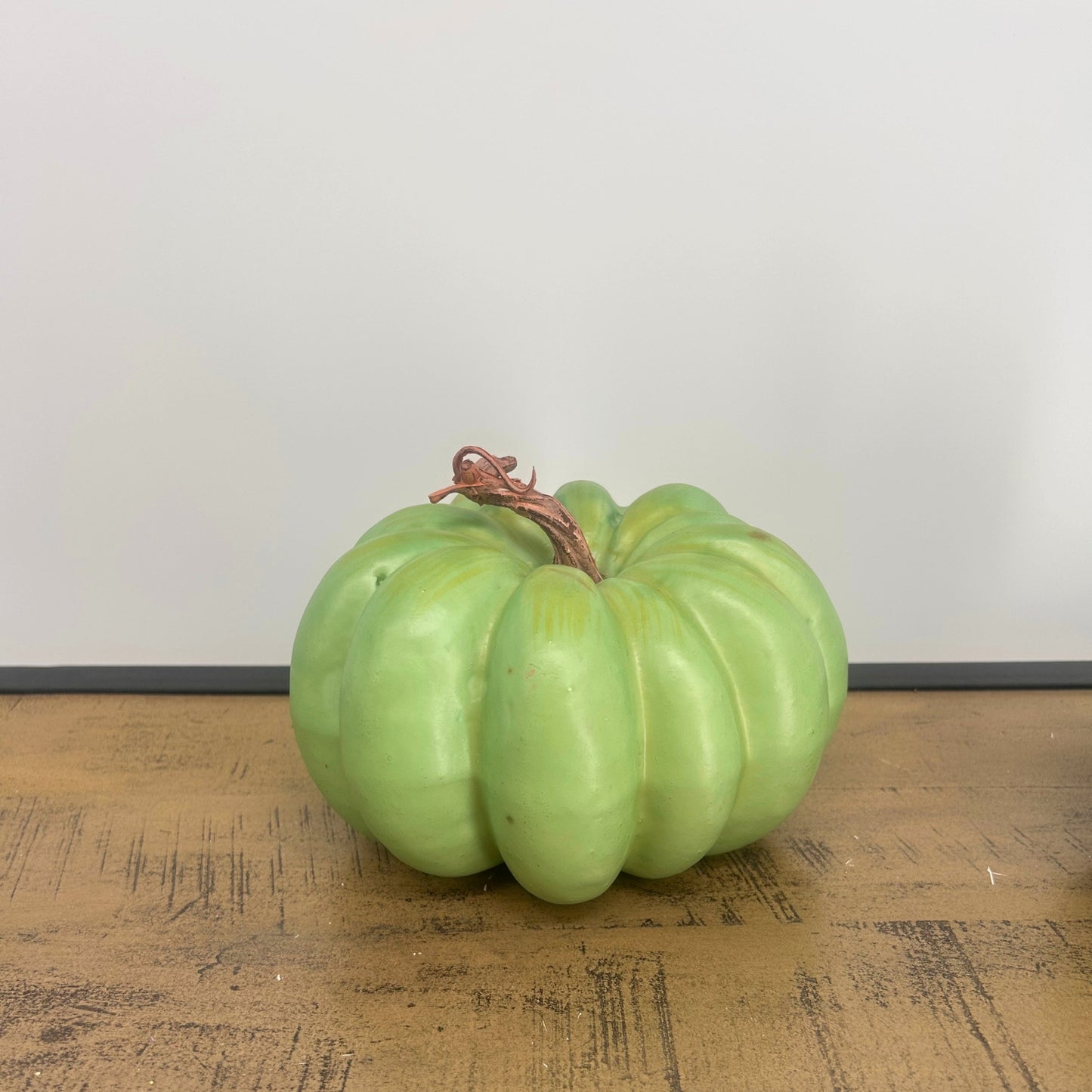 French Country Pumpkin 5.25" x 4.5" - Green | KS