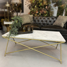 Load image into Gallery viewer, Xander Coffee Table with White Marble Top | DCF22