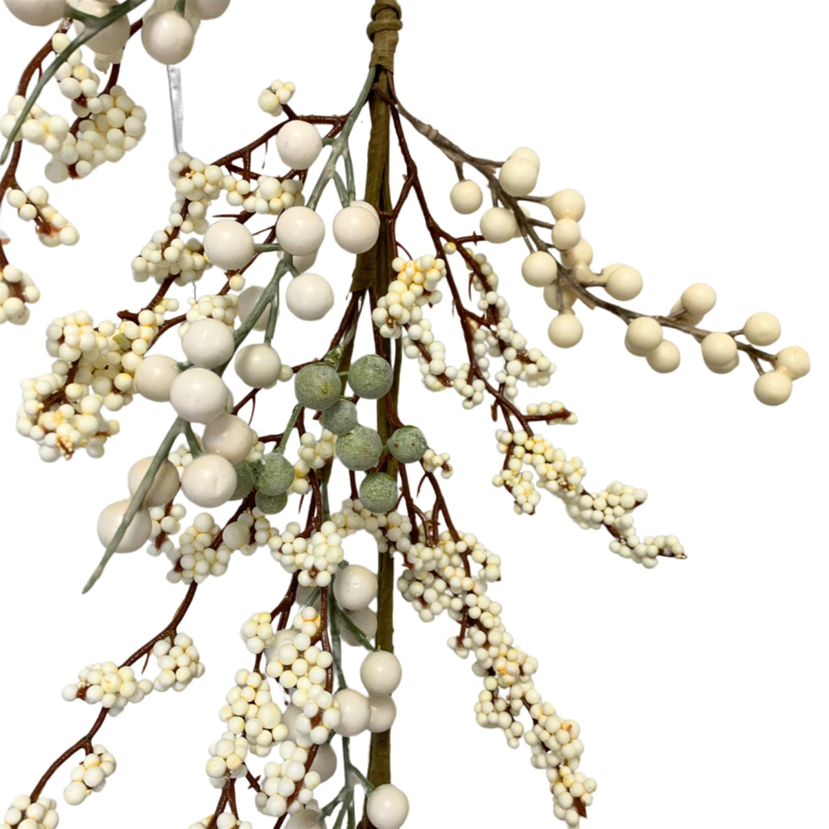 Cream/Green Berry Mix Garland 60" | KS