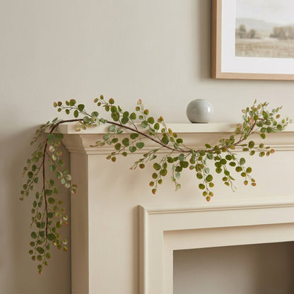 Cypress Garden Foliage Leaf Garland - Green 59" | YSE