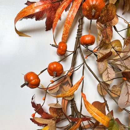 Mini Pumpkin Harvest Garland 48" | KS