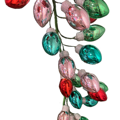 70.8'' Christmas Bulbs Garland (Multi Color) | LC