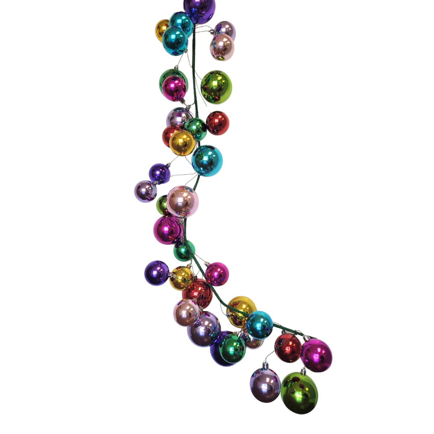 Colorful Ball Garland (Red, Yellow, Blue, Green, Light Green, Purple, Light Purple, Pink, Light Pink | LC