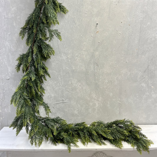 Soft Touch Cedar Garland 72" | DB