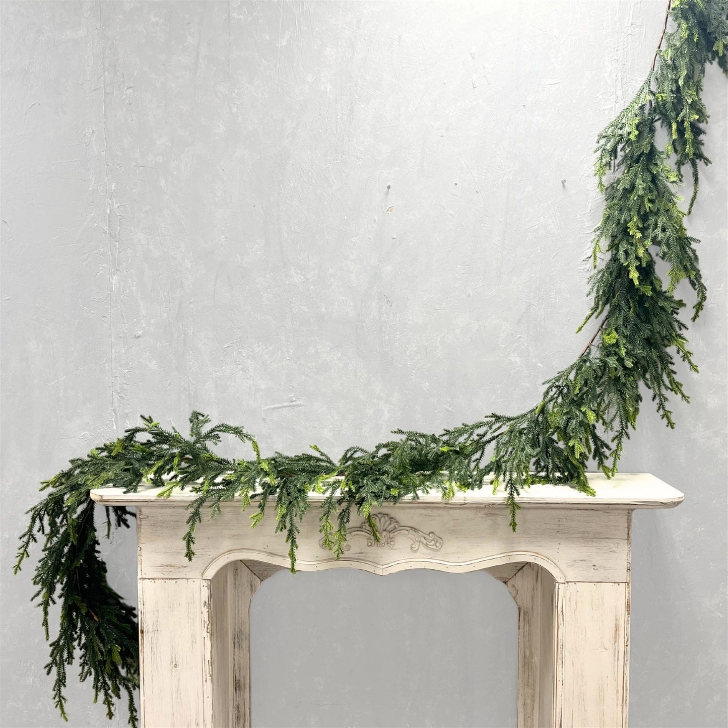Soft Touch Mini Noble Fir Garland 9ft. | DB