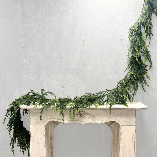 Soft Touch Mini Noble Fir Garland 9ft. | DB