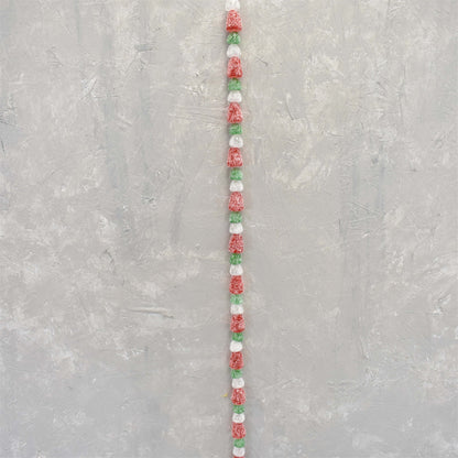 Gum Drop Candy Garland 72" in Red Green White | YKC22