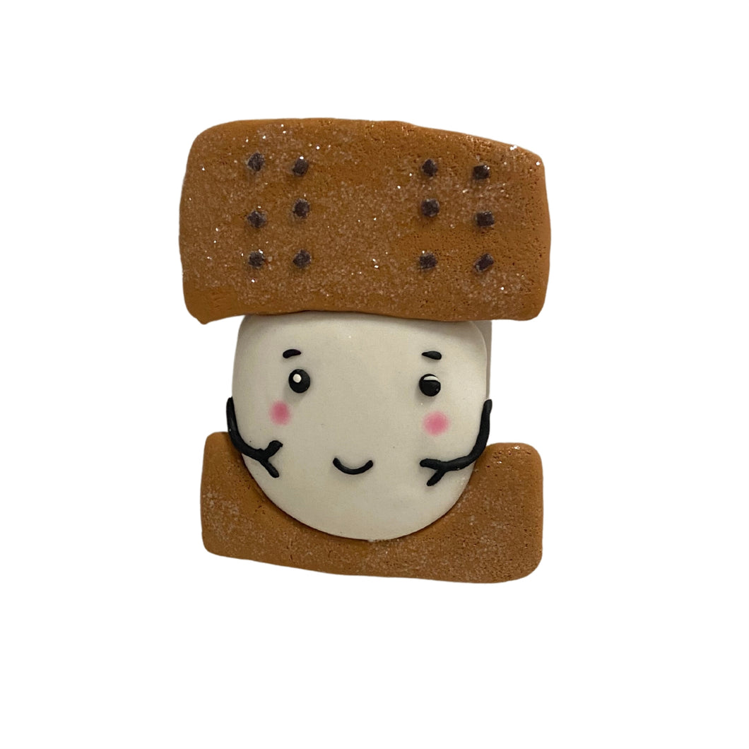 Merry Marshmallow S'more Ornament 3.75