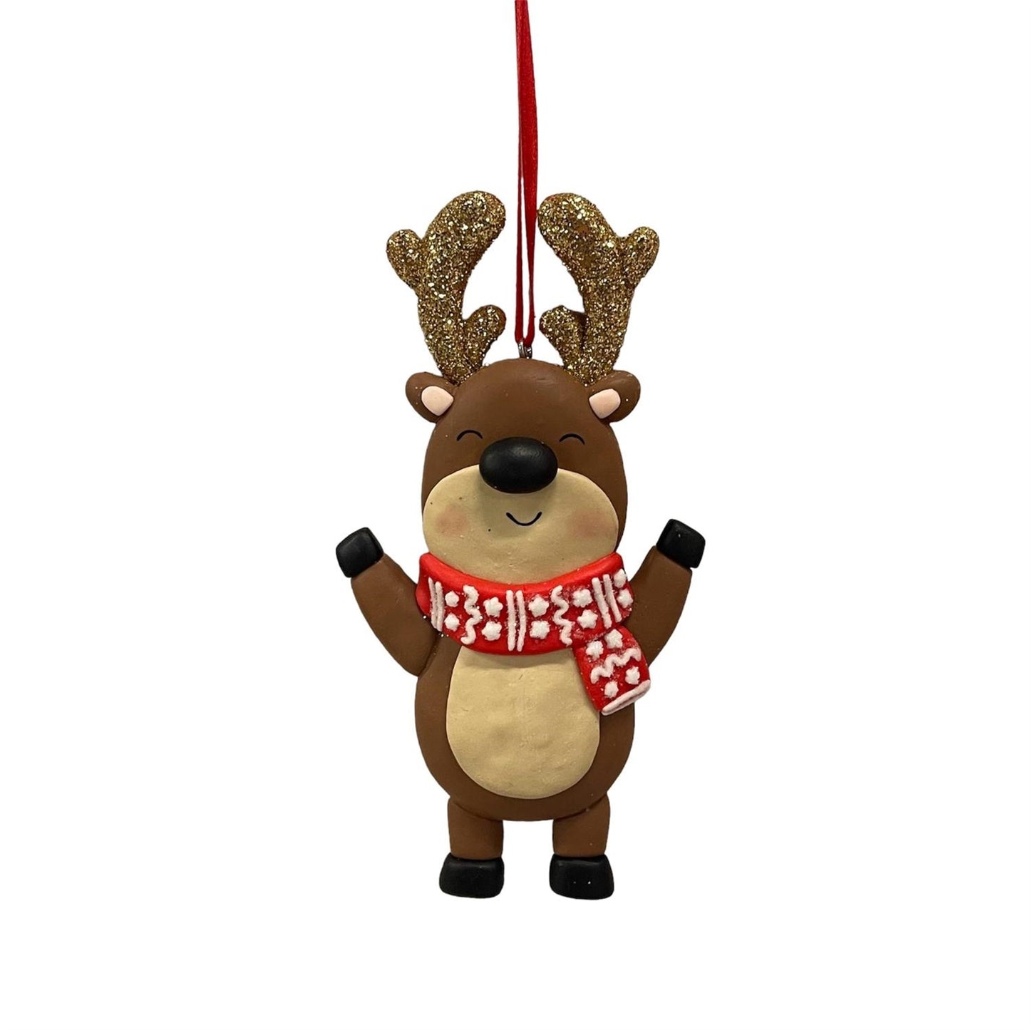 Friendly Reindeer Cookie Ornament 4.72” | LC