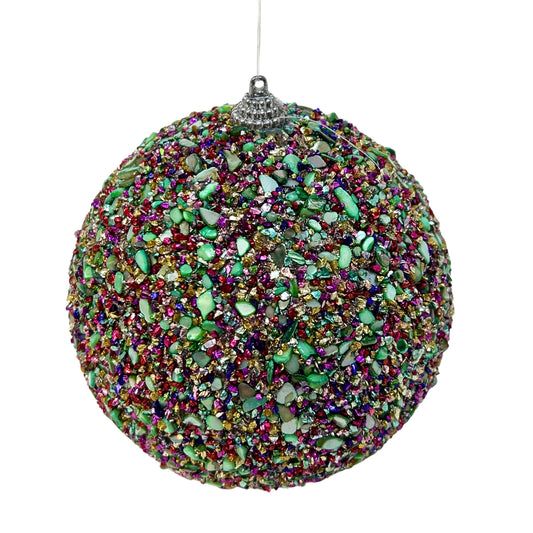 Jeweled Pieces Multi Colored Ball 5” |KS