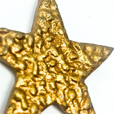 Ornate Gold Star Ornament 6” | AM