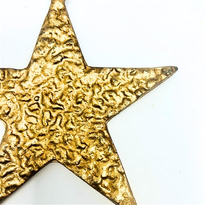 Ornate Gold Star Ornament 4”  | AMR