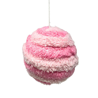 Passionate Pink Velvet Ornament - Pink 4” | QP