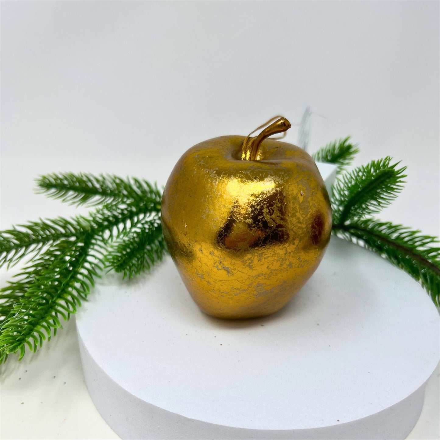 Old World Apple Ornament - Antique Bronze 3” | YS