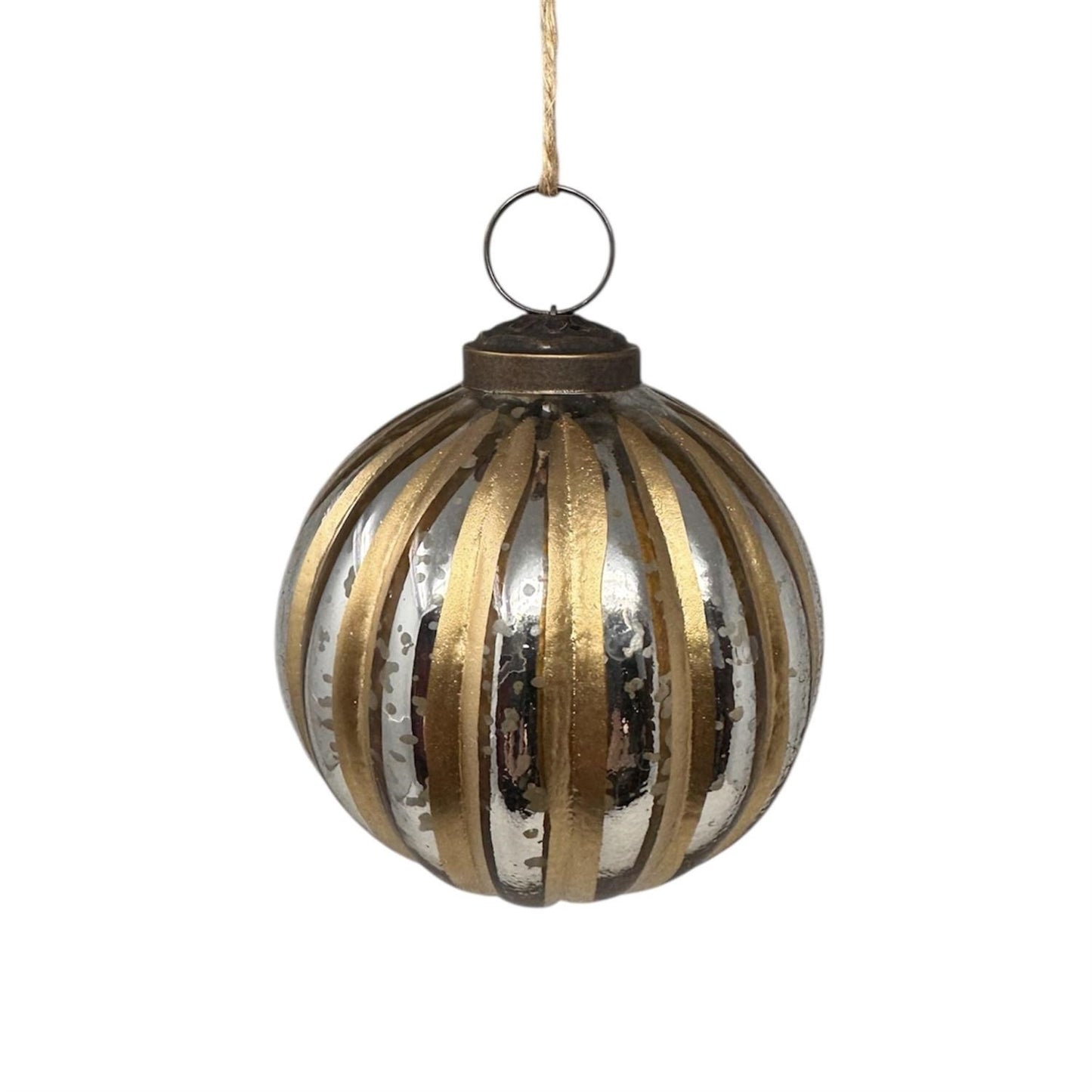 3" Hand Painted Glass Ornament | SB