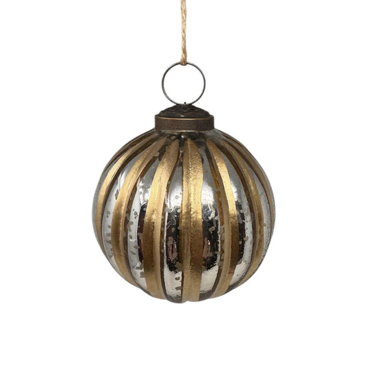 3" Hand Painted Glass Ornament | SB