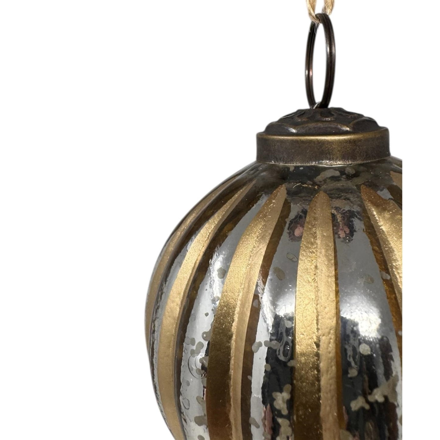 3" Hand Painted Glass Ornament | SB