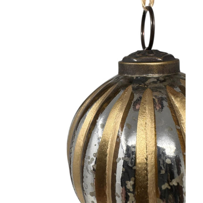3" Hand Painted Glass Ornament | SB