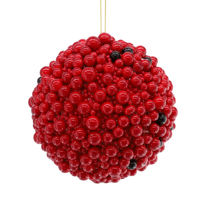 4.5" Berry Ball Ornament