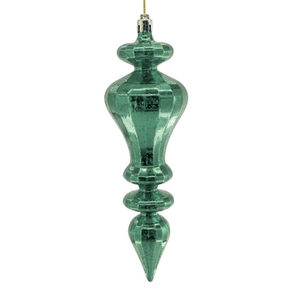 Mercury Finish Plastic Finial - 7.5" - Basil