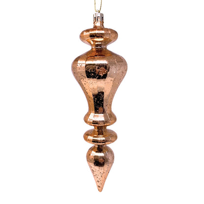Mercury Finish Plastic Finial - 7.5" - Light Copper