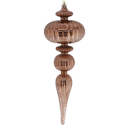 Mercury Finish Grand Plastic Finial 12" - Bronze