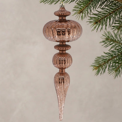 Mercury Finish Grand Plastic Finial 12" - Bronze