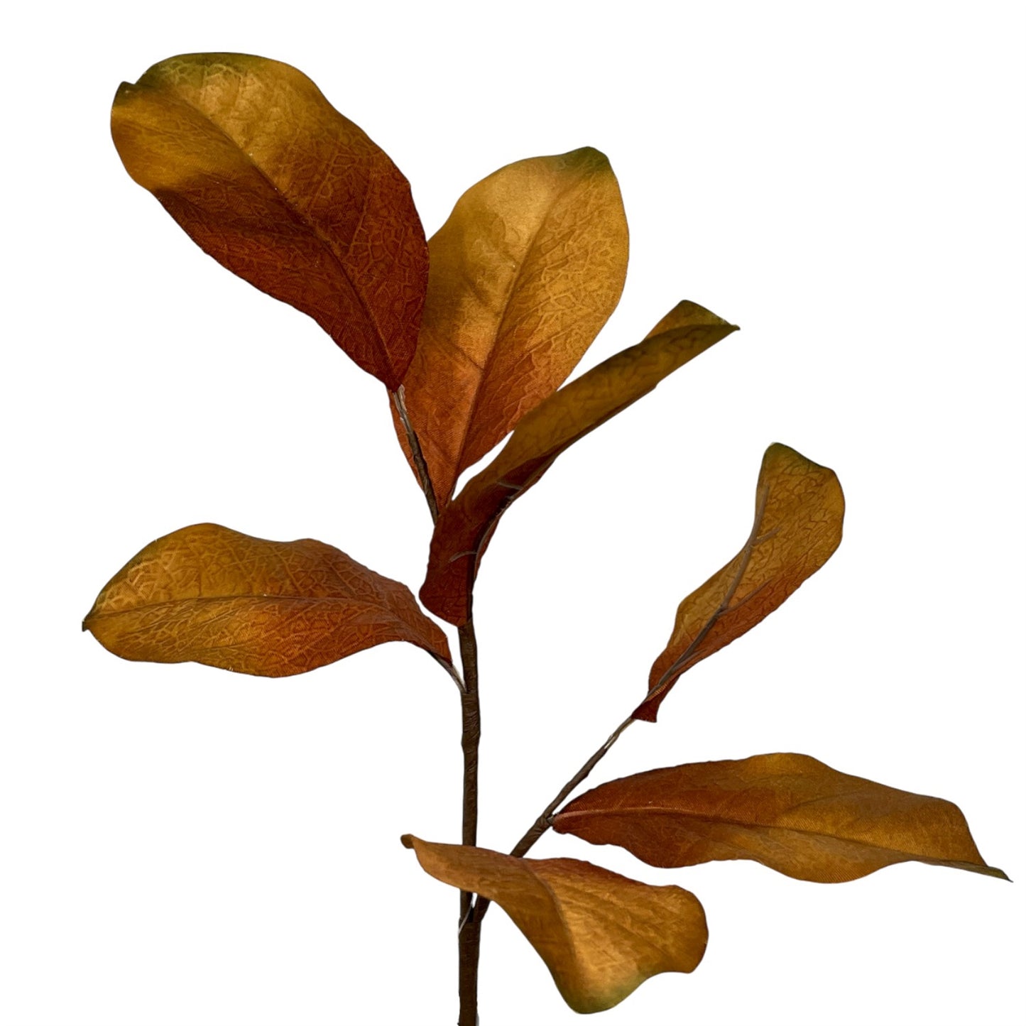 Fall Magnolia Leaf Pick - 15.5" Golden Brown | KS