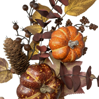 Earth Toned Pumpkin Spray 16" | KS