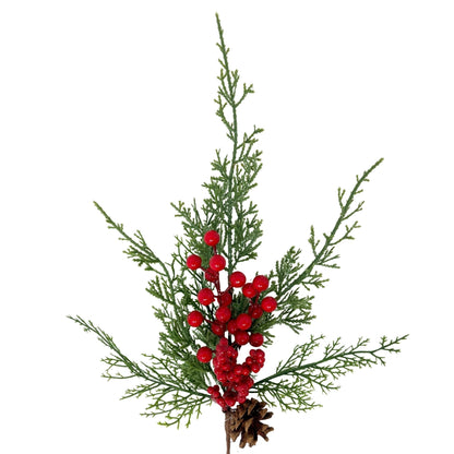 Cedar Berry Cone Pick 18" | DB