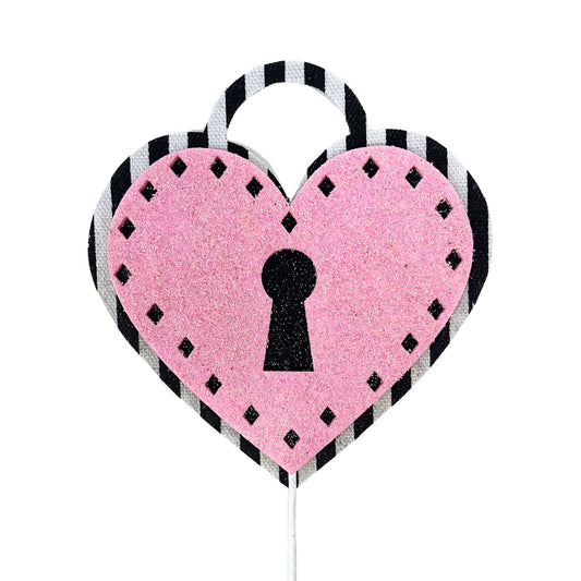 Felt Heart Lock Pick 16" | QP